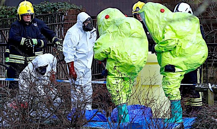 UK hazmat team