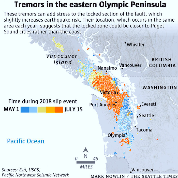 Map Olympic Peninsula