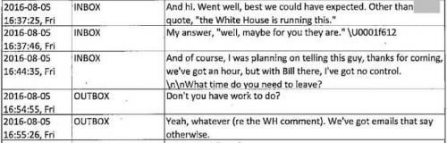 Click to enlarge Strzok Page text messages White House