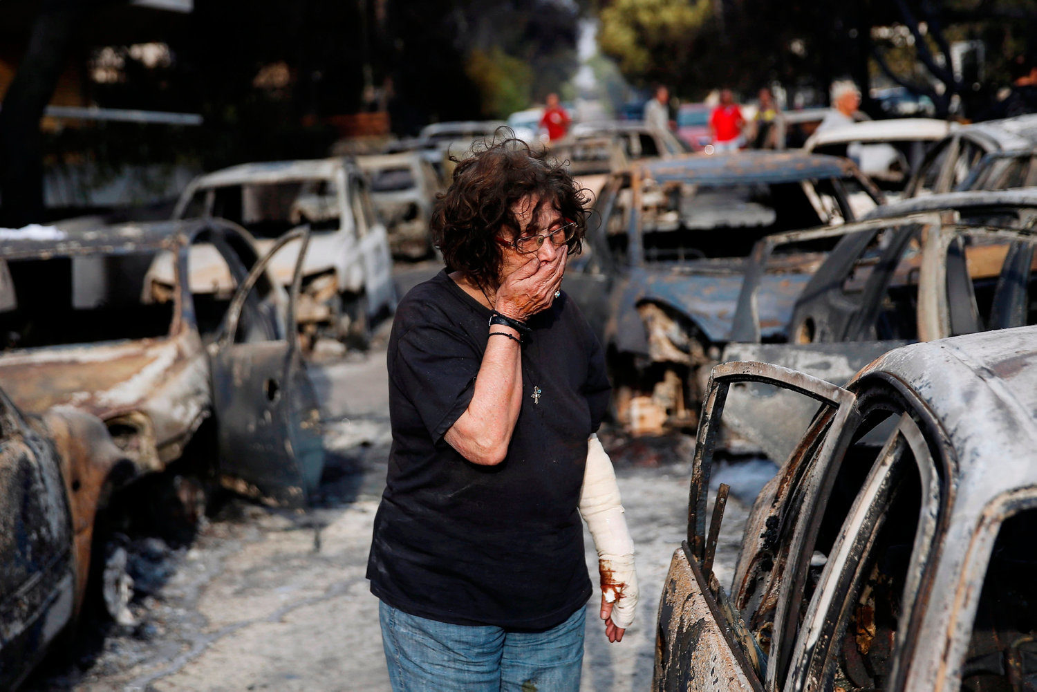 greece wildfires