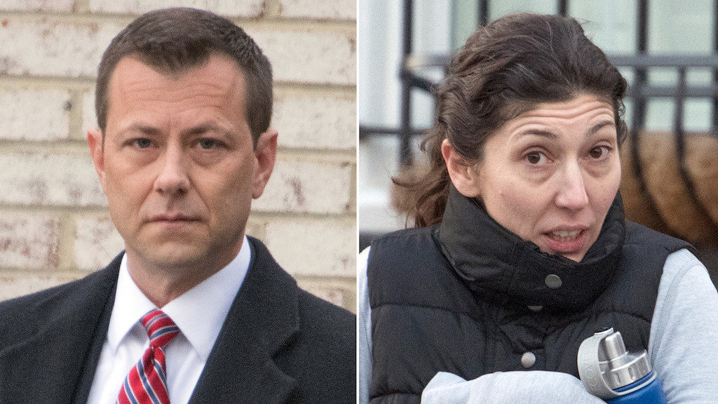 Lisa Page and Peter Strzok