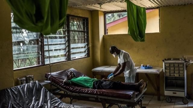 Ebola infection in Foya, Liberia