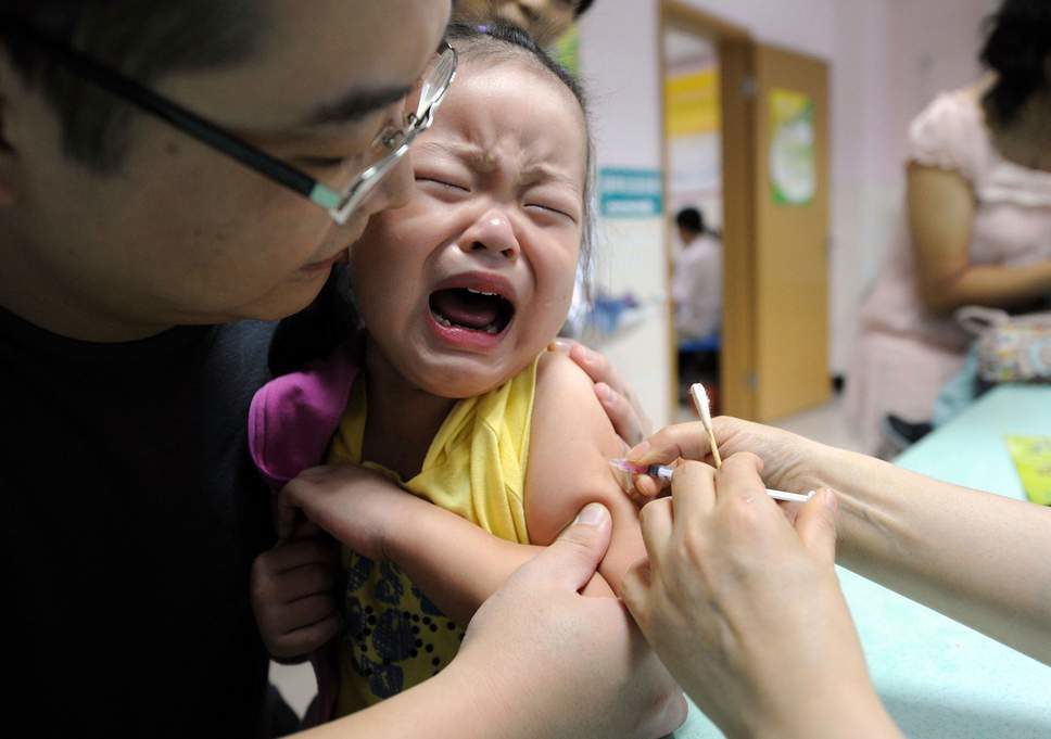 vaccinated child