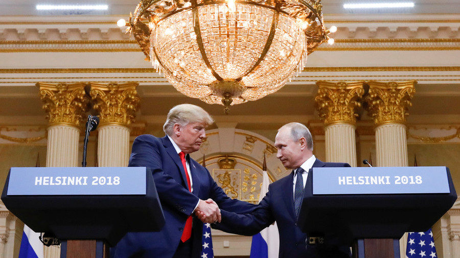 Click to enlarge trump putin handshake helsinki