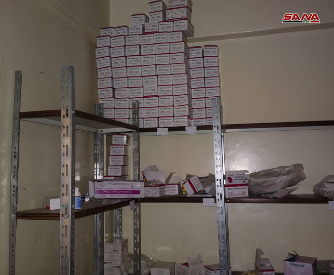 Jordanian Drugs In Militant Hospital In Suthern Syria