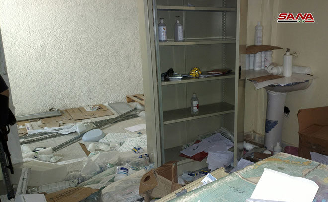 Click to enlarge israel Jordanian Drugs In Militant Hospital In Suthern Syria