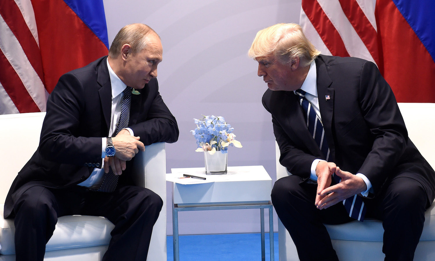 U.S. President Donald Trump and Russian President Vladimir Putin