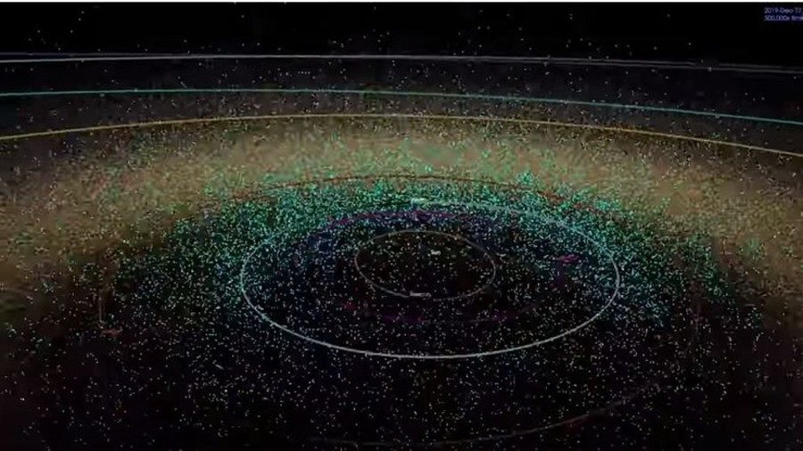 Click to enlarge asteroids in solar system