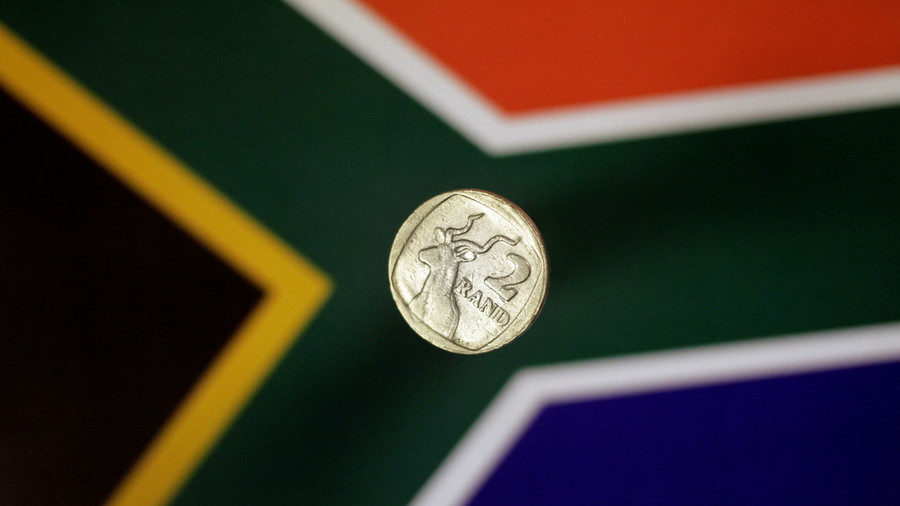 South Africa flag rand