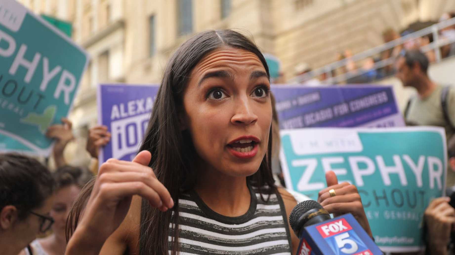 Click to enlarge Alexandria Ocasio-Cortez