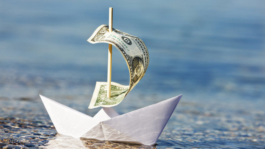 Click to enlarge floating US dollar