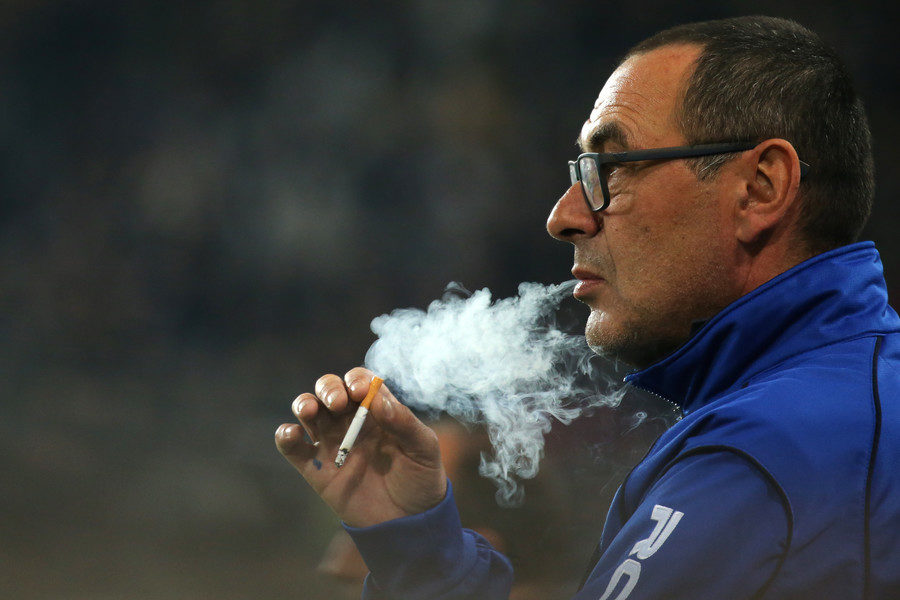 coach Maurizio Sarri