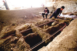 Click to enlarge tomb shandong china