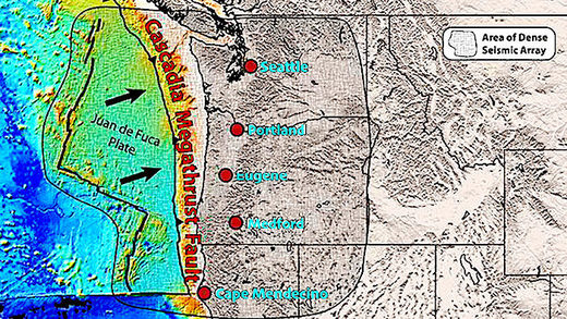 Click to enlarge Cascadia fault
