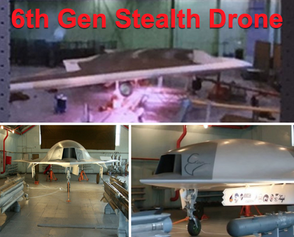 Russian 6th Generation Stealth Drone