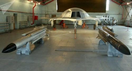 Click to enlarge Russian 6th generation stealth drone