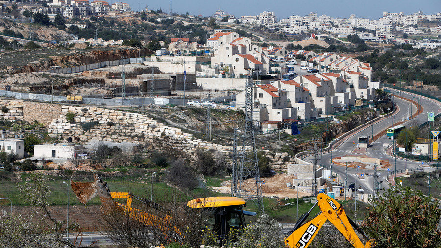 Click to enlarge Jewish settlement in West Bank