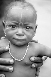 african baby