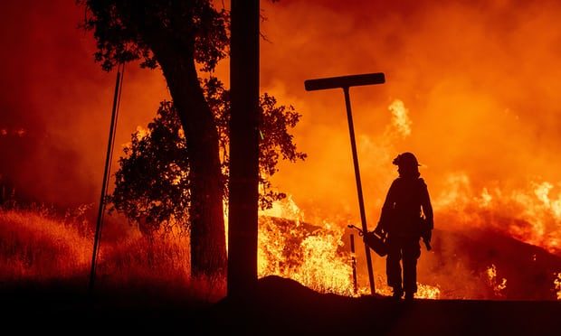 Click to enlarge Carr fire in Redding
