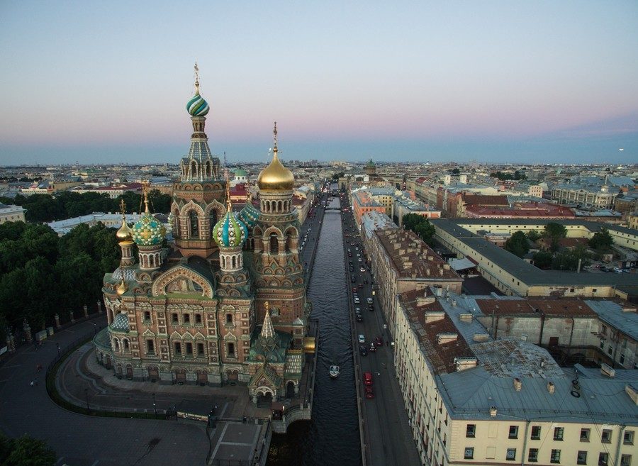 The Church of the Savior on Blood, St. Petersburg, Russia