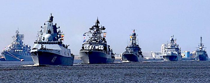 Russian warships