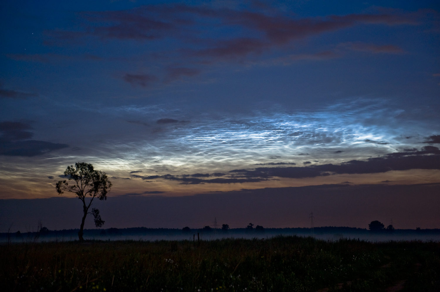 noctilucent clouds