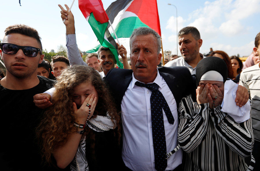 Click to enlarge Ahed Tamimi family