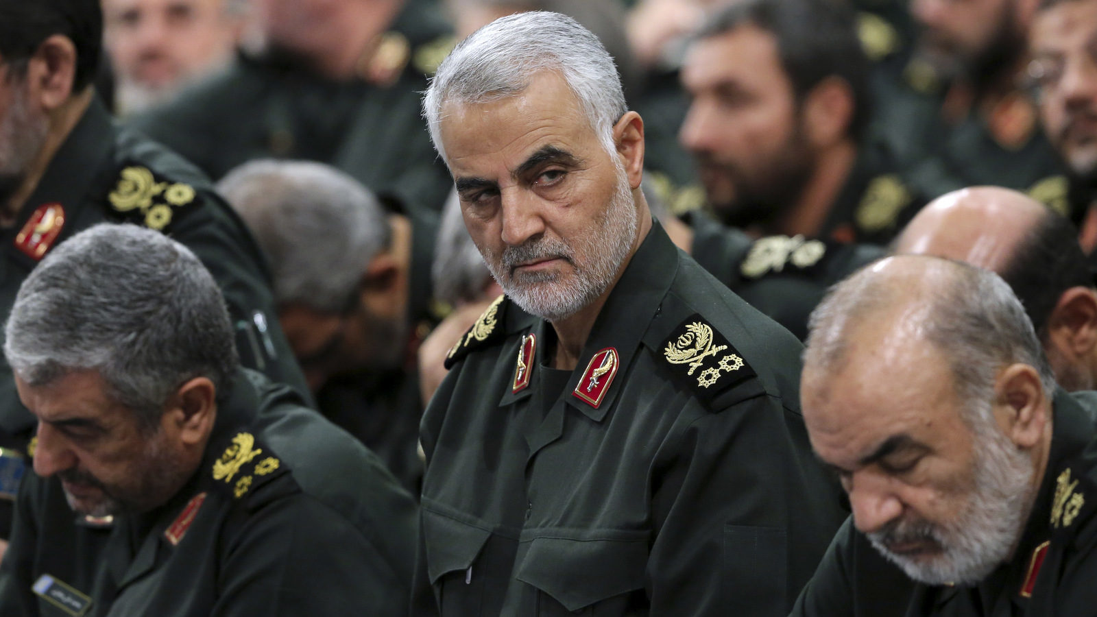 Click to enlarge Revolutionary Guard Gen. Qassem Soleimani