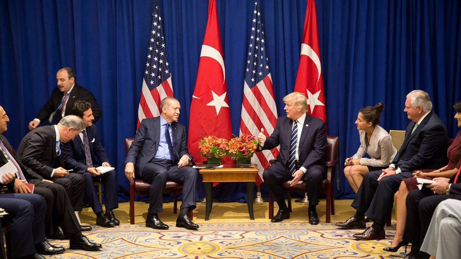 Recep Tayyip Erdoğan and Donald Trump