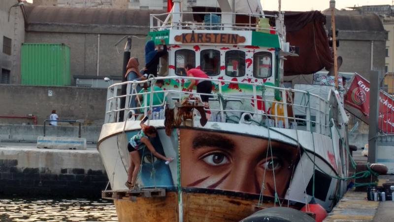 freedom flotilla gaza Al Awada