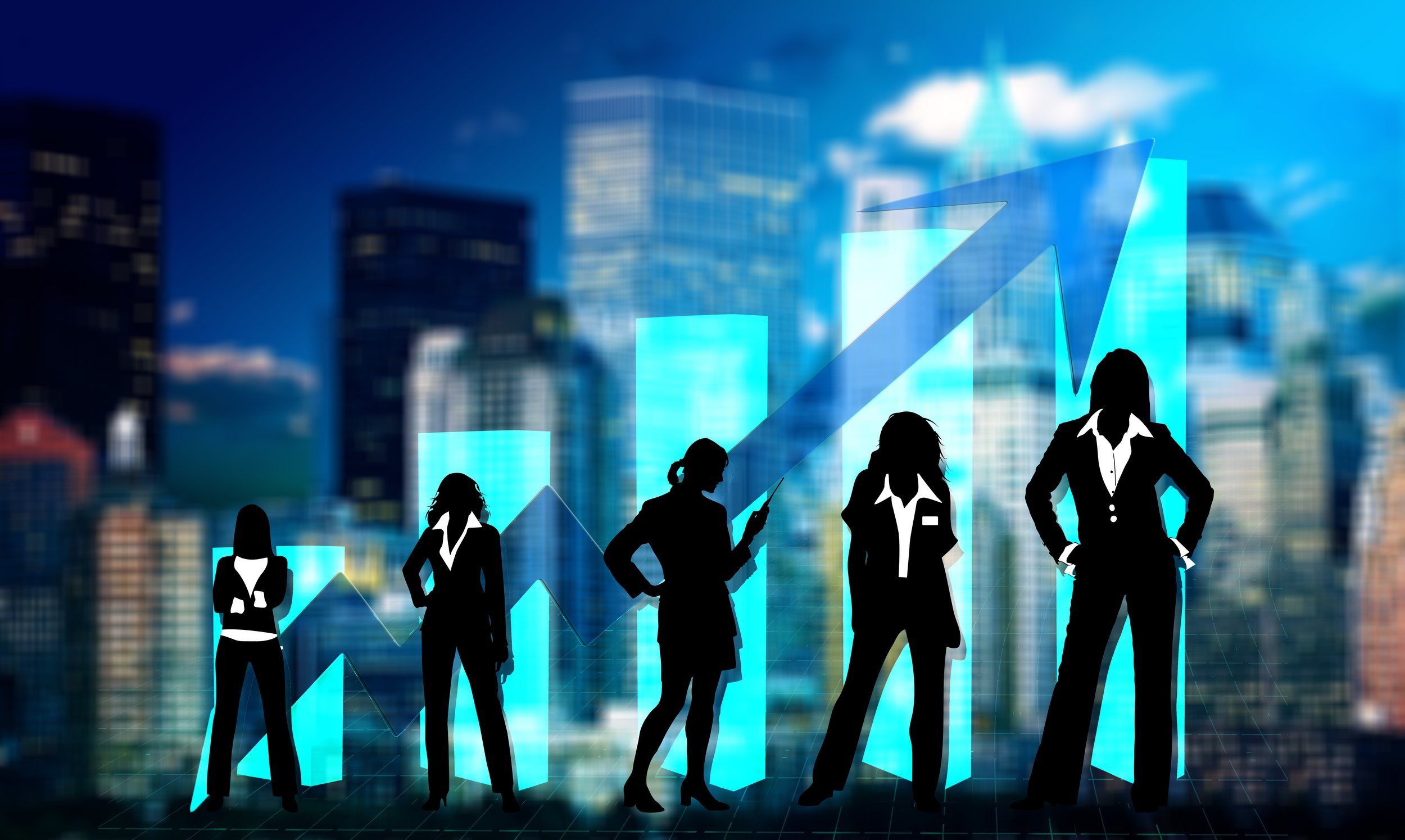 Click to enlarge women executives