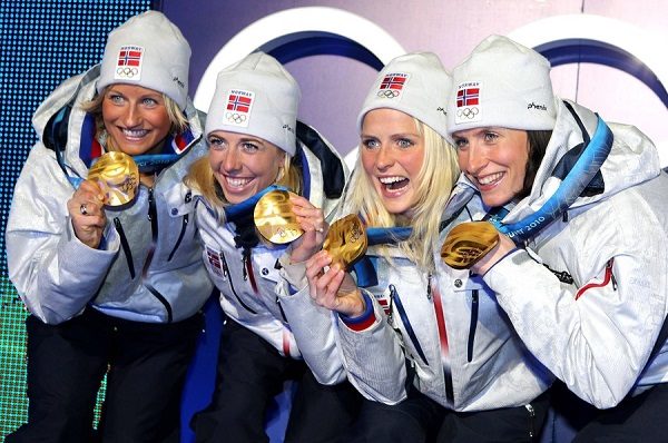 Click to enlarge Skiers
