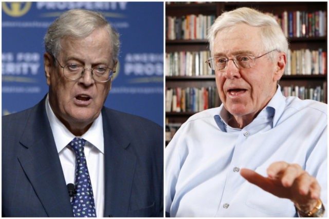 Click to enlarge Koch brothers