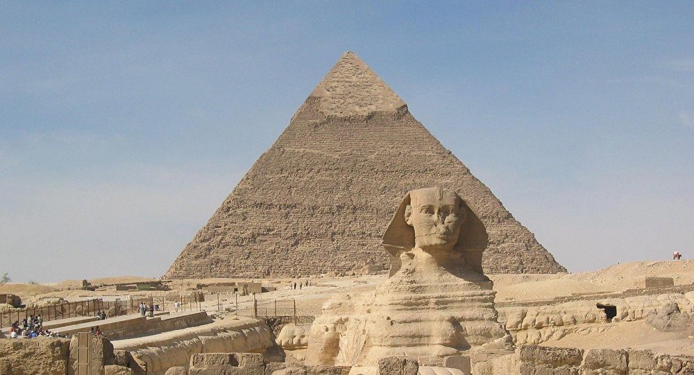 Click to enlarge Pyramid sphinx