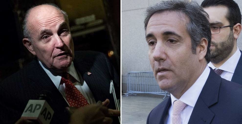 Rudy Giuliani Michael Cohen
