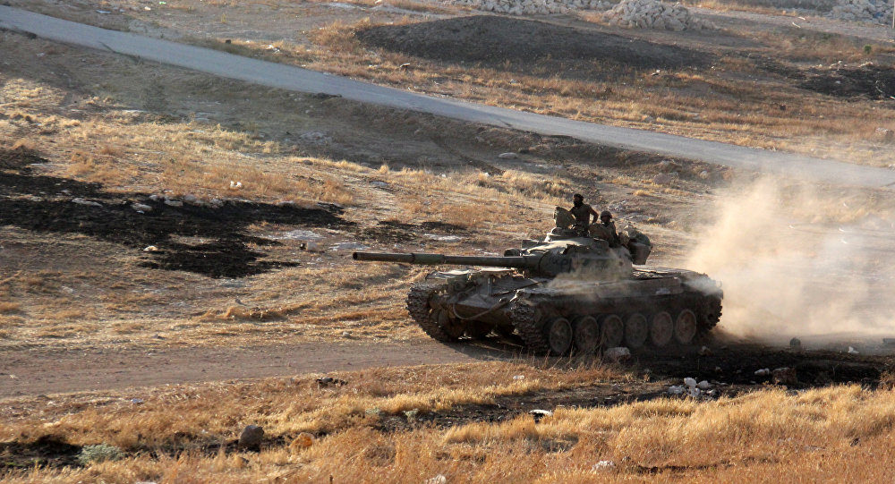 syrian war tank