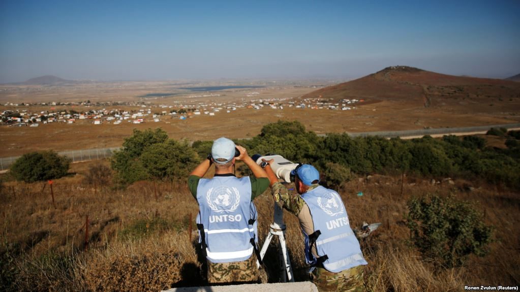 UN peacekeepers Syria