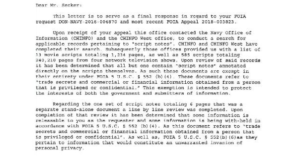 Click to enlarge secker letter