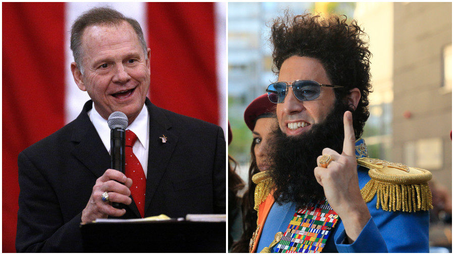 Click to enlarge Roy Moore and Cohen