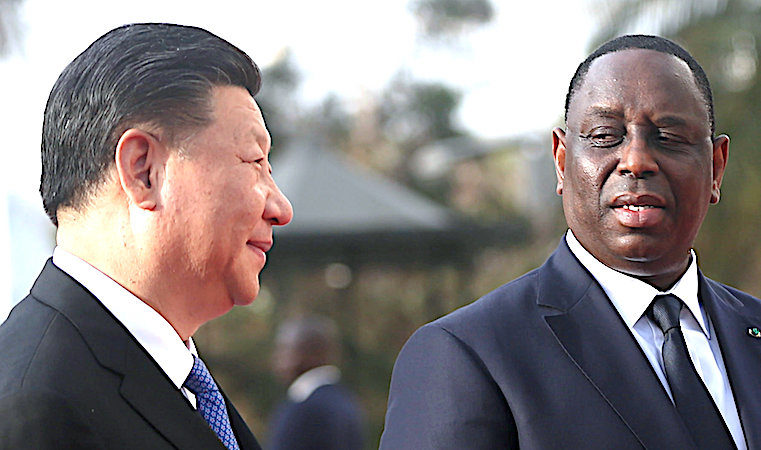 Xi Jinping Macky Sall (Senegal)