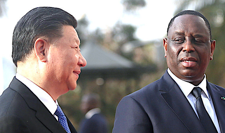 Click to enlarge Xi Jinping Macky Sall (Senegal)