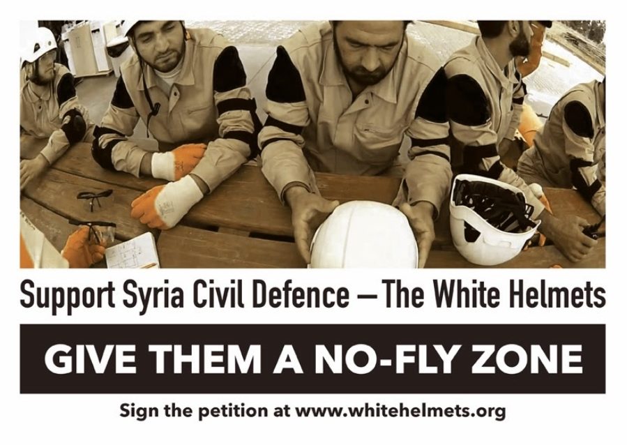 Click to enlarge White Helmets Poster Boys