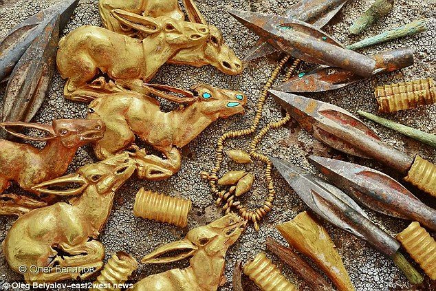 Click to enlarge kazakhstan gold hoard