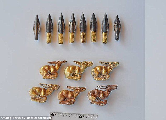 Click to enlarge gold hoard kazakstan