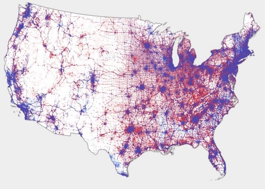 voter map 2016 us