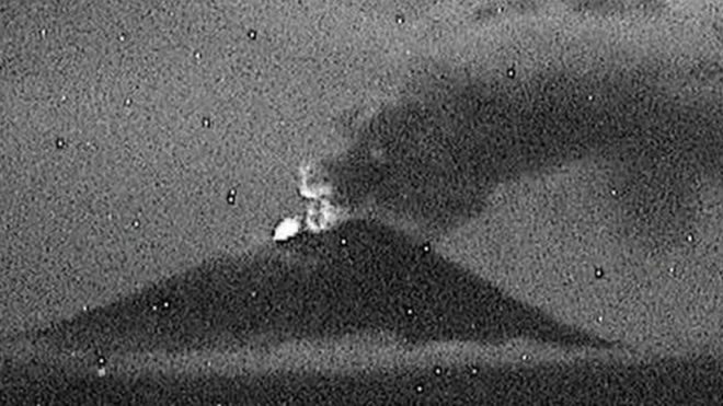 Popocatépetl volcano
