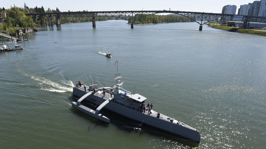 US Navy ship Sea Hunter