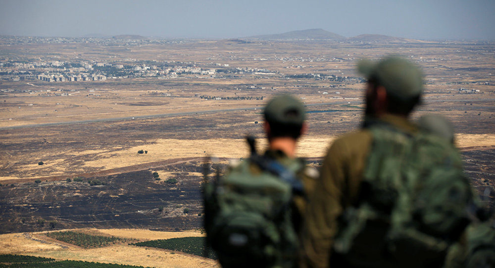 israel soldiers golan heights