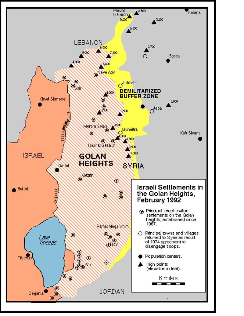 occupied golan