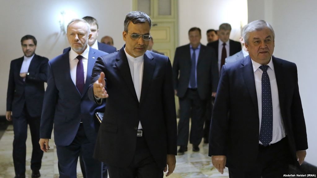 Click to enlarge Lavrentiev iran visit